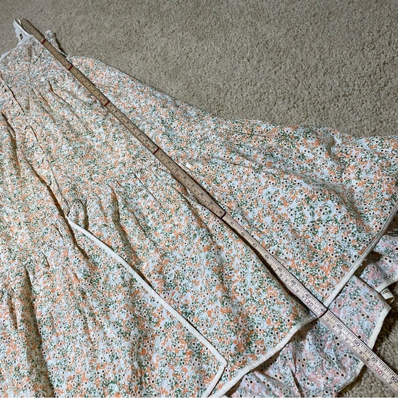 ASTR NWOT Yamila Corset Floral Midi Dress Green Size Small S Romantic Feminine - Picture 15 of 15